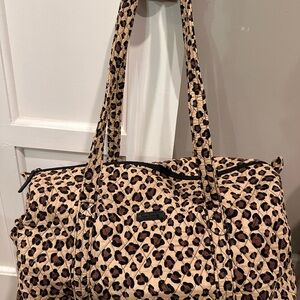 Vera Bradley Leopard Print Travel Bag